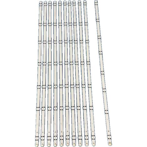 Tira de LED de 710 mm de longitud, de aluminio, compatible con múltiples modelos, regulable, flujo luminoso 60 (1/5)