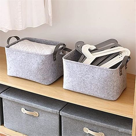 Panier De Rangement En Plastique - 22,5 x 10 x 15 cm - Pour Cuisine Salle De Bain Chambre Buanderie Sous Évier Ou Étagère - 1 Pièce (1/5)