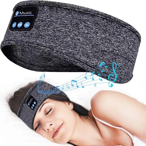 Auriculares Bluetooth para dormir, ideales como regalo para mujeres y hombres: auriculares personalizados con altavoces estéreo HD ultrafinos, súper suaves y perfectos para dormir y aliviar el tinnitu (1/4)