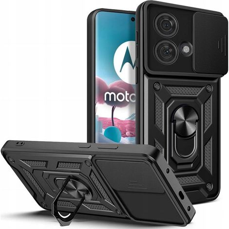 Custodia per Motorola Edge 40 Neo, retro rinforzato, supporto, protezione dell'obiettivo (1/5)