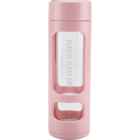 Tasse À Thé En Verre Isolée Avec Filtre Inox - Design Double Paroi Portable Pour Bureau Voyage École - 1 Pièce (1/5)