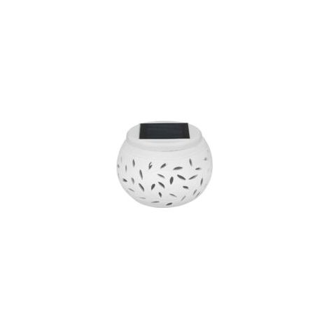 EASYCOMFORT Coloré Ajouré Céramique Paysage Décoration Lampe Solaire Étanche (1/5)