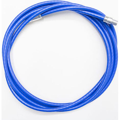 Rallonge de cheminée 3 m pour kit de curage des fumées – Raccord en acier enduit M12 – Flexible pour conduits de poêle à granulés – Bare