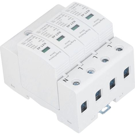 Parafoudre résidentiel basse tension Pa66 4P 40KA 230-400V (1/5)