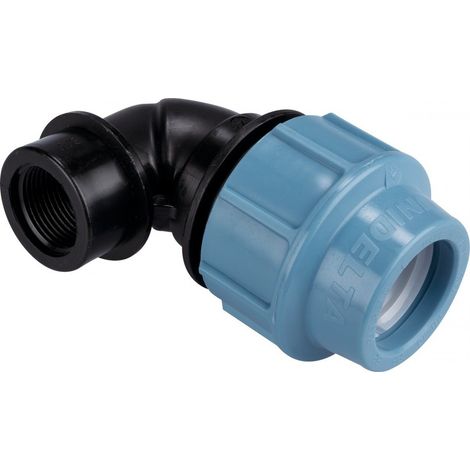 Codo hembra para tubería de polietileno 32mm 20x27