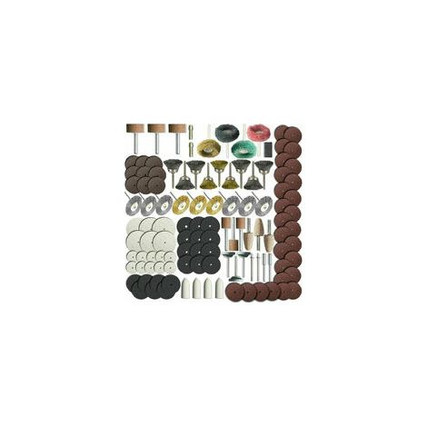 EASYCOMFORT Ensemble d'accessoires d'outils rotatifs de 216 pièces pour le polissage de ponçage de meulage de métal (1/5)