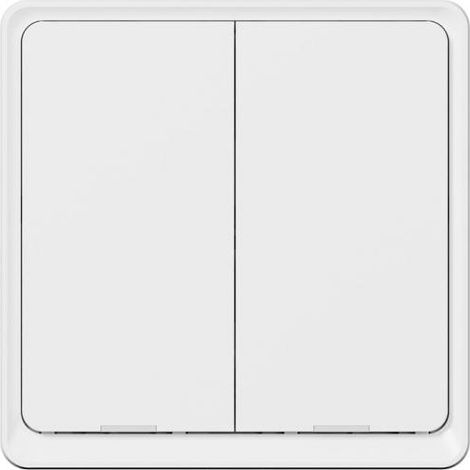 Interruptor doble con batería TESLA TSL-SWI-SCENEZG2 Smart Switch Dual Battery (1/5)