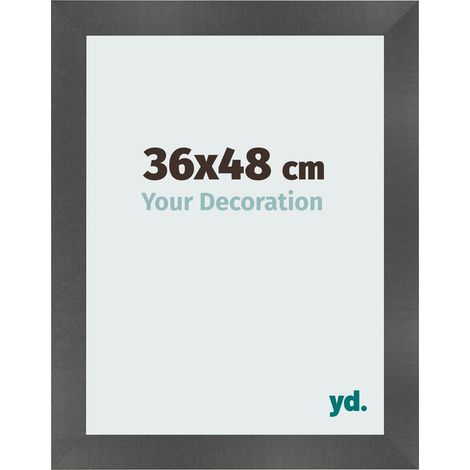 yd. - Cadre photo 36x48 - Noir Mat - MDF - Pisa (1/5)
