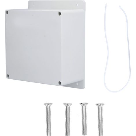 Power Junction Box ABS Plastic Wiring Enclosure DIY Electronic Project Case 160x160x90mm