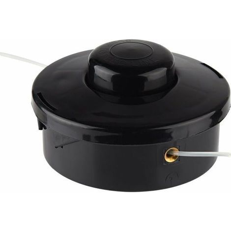 Tête de débroussailleuse en nylon Tap & Go – Filetage gauche M10 x 1,25 – Système semi-automatique pour une coupe efficace – Compatible avec la plupart des débroussailleuses (1/4)