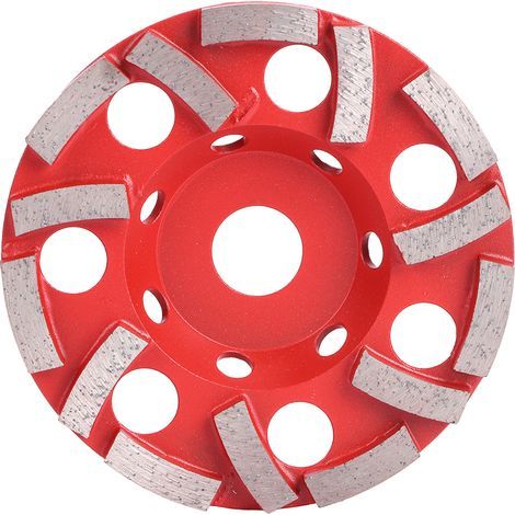 125 mm / 4,9 Zoll Diamantschleifscheibe mit 14 Zähnen zum Polieren von Zement, Beton und Stein (1/5)