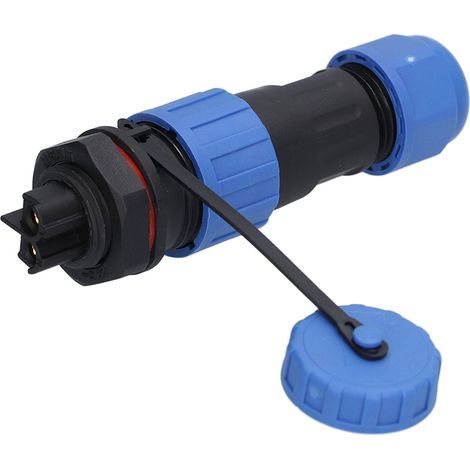 Stecker/Buchse für LP16 2-poligen Luftfahrtstecker, lötfrei, wasserdicht nach IP68, 250 V, 20 A (1/5)