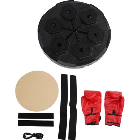 Machine de boxe musicale intelligente, interactive, 7 vitesses, coussin souple, entraîneur BT, équipement de poinçonnage (1/5)