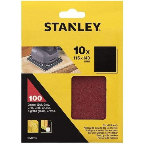 Carta vetrata STA. 115x140mm P100 /10 pezzi %%%