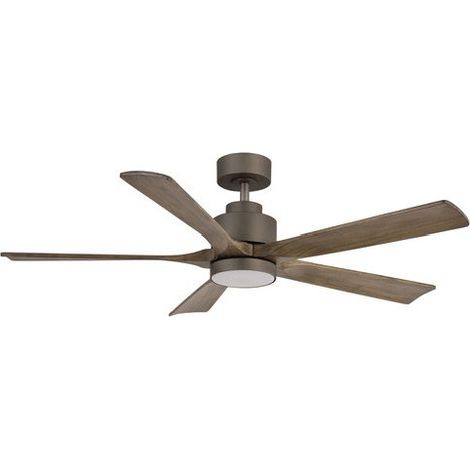 Ventilador de Techo Perenz Con Luz Led Y Mando a Distancia 7145 GR IR Gris 132 cm