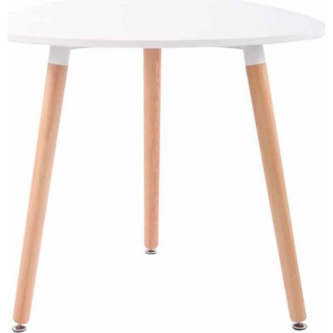 Küchentisch Abenra weiß 80 cm (1/5)