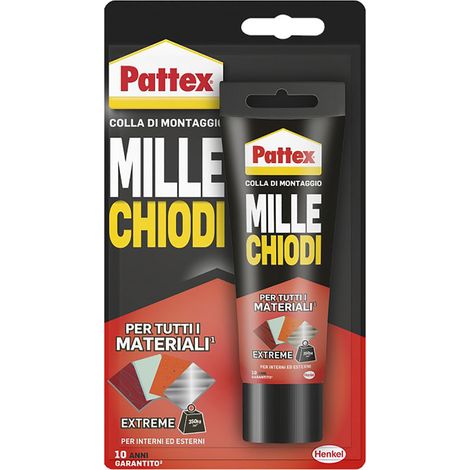 'ADESIVO MILLECHIODI ''EXTREME'' ESTERNI E INTERNI gr. 142 Q.TA 12' gr. 142