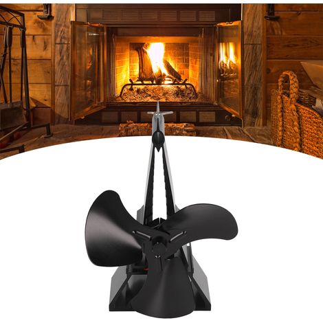 Ventilateur thermique, poêle à pétrole, poêle à bois, ventilateur à énergie thermique autogénérée (1/5)