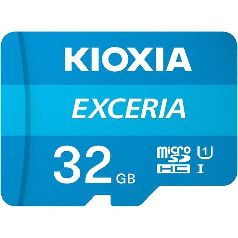 Kioxia 32GB UHS-I U1 microSD-Speicherkarte mit Adapter