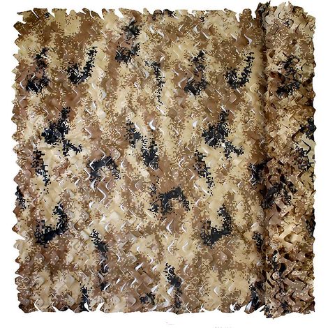 Bâche de camouflage militaire , 1,5 m x 4 m, abri solaire pour camping et entraînement militaire en forêt (1/5)