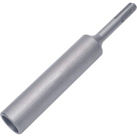 Tête d'entraînement de tige de mise à la terre, guide de tige de mise à la terre professionnel, diamètre intérieur 20 mm x longueur totale 180 mm, en acier super trempé. (1/4)