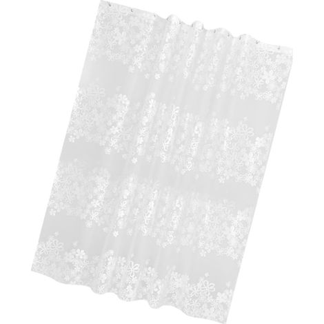 de douche en PEVA avec 13 crochets pour salle de bain Modèle (1/5)