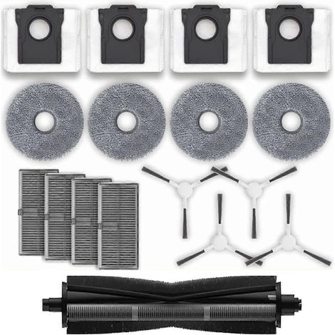 Pour balai à franges Dreame Master One Roller Side Brush Filter Dust Bag (1/5)