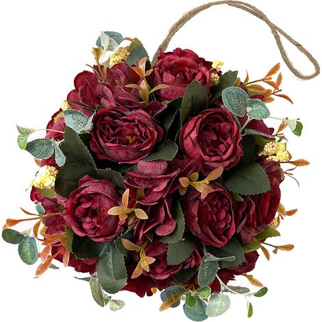 Hortensia Pivoine Artificiel Fleur Décoration Jardin Terrasse Maison (1/5)