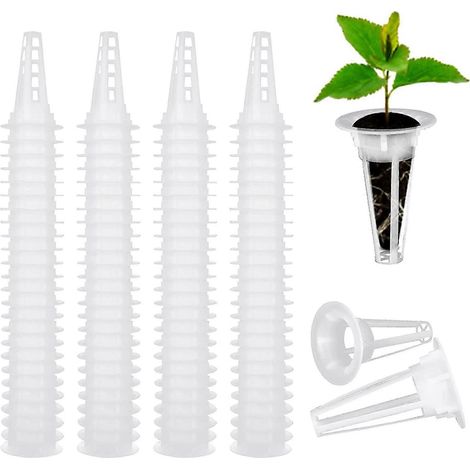 100 Pcs Paniers de culture de remplacement, Gousses pour , Conteneurs de culture de plantes pour la culture hydroponique S (1/5)