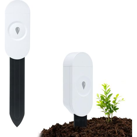 Zigbee Capteur Testeur de Sol, Humidité, Température et Humidité Ambiante pour Plantes, Hygromètre Intelligent pour Plantes d'Intérieur Compatible avec Zigbee2mqtt (1/5)