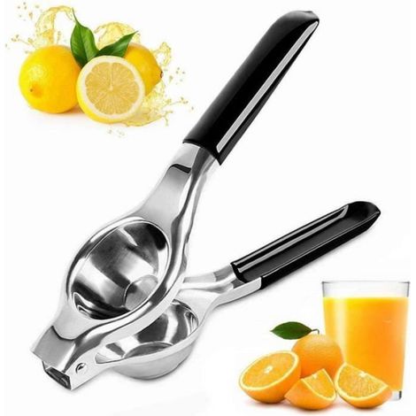 Presse-Citron - Acier Inoxydable - Ergonomique - Pour Citrons Limes Oranges - 1 Pièce (1/3)