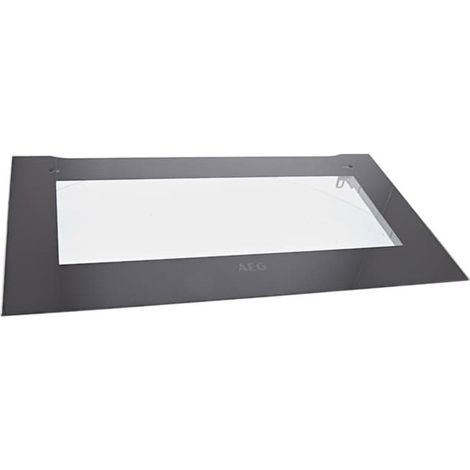 Verre de porte (verre du four, plaque en verre) interieur pour e.a. AEG, Electrolux micro-ondes combine 140053974014 (1/2)