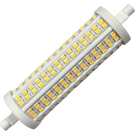 Lampadina Led R7S 118mm SMD 220V 20W 140LM/W Bianco Caldo 3000K 80 360° Triac Dimmer IP20 2800 Lumen