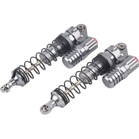 Amortisseur aluminium 90mm pour modèles radiocommandés 1/10 et 1/8, compatible Axial SCX10, TRX-4 et D90. (1/5)