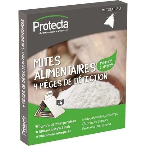 Mit'clac Antimite Alimentare 4 trappole P412 - Protecta