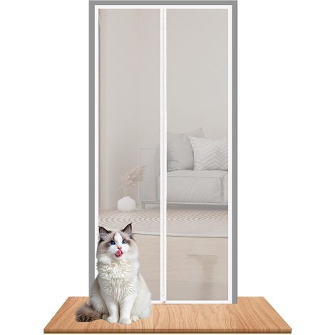 Porte Moustiquaire Pour Chats Résistante Aux (1/5)