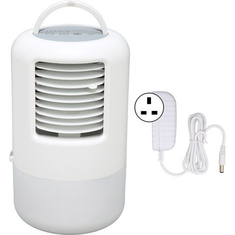 Veilleuse de climatiseur portable, réservoir de 500 ml, fonction minuterie-AquaForge (1/5)
