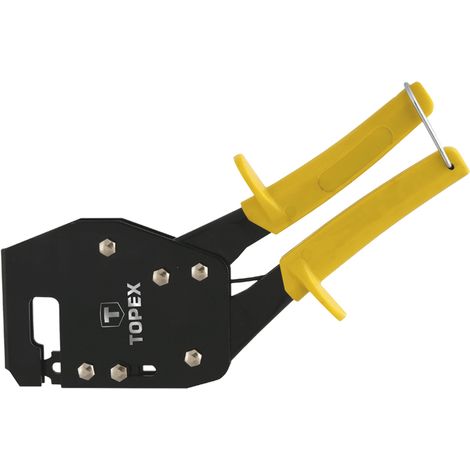 PINZA PER ASSEMBLAGGIO PROFILI CARTONGESSO mm 260  - TOPEX