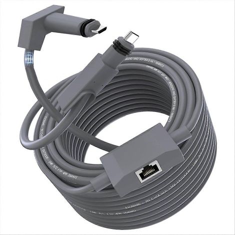 Gen 2 Ersatzkabel mit 2-in-1 Ethernet-Adapter, 26 AWG (1,8 m) (1/5)