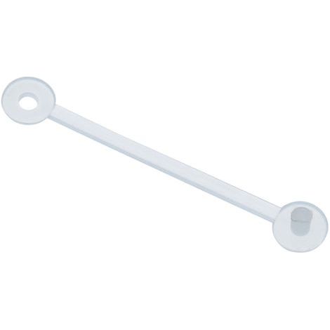 PrimeMatik - Brida para colgar marco de rótulo de 40mm (1/5)