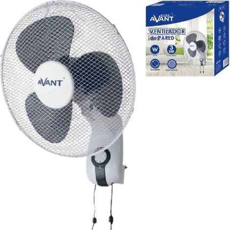 Wandventilator Silber 40 cm Leise 45W (1/2)