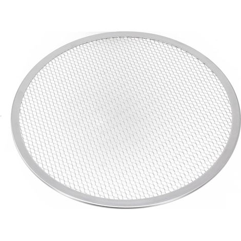 1 Plaque cuisson pizza, Maille aluminium anodisé, Transfert chaleur uniforme, Anti-déformation, Maison boulangerie (1/5)