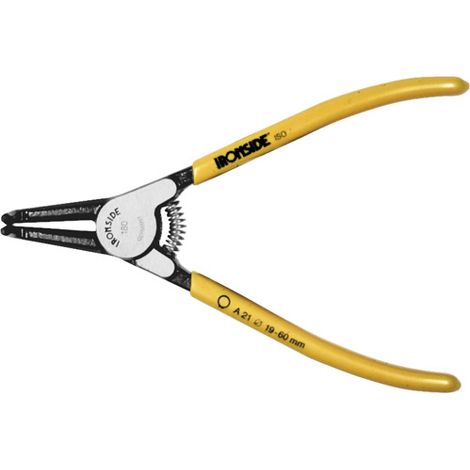ALICATE PARA ARANDELAS EXTERIORES PUNTA CURVA 90º