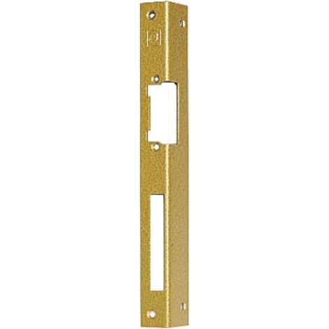 Têtière de gâches électriques gauche - équerres longues - type IW pour porte à recouvrement - EFF EFF
