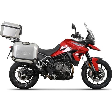 Marco de maleta lateral 4p Shad Terra para Triumph Tiger 900 ABS, Tiger 900 GT ABS, Tiger 900 GT Low ABS, Tiger 900 GT Pro ABS, Tig (1/5)