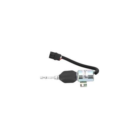 Solénoïde d'arrêt de carburant DC24V 1752ES 612600180008, vanne d'arrêt adaptée pour Cummins 5,9l 8,3l (1/5)