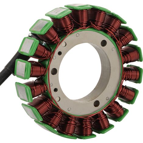 Magneto-stator ignition coil compatible with Suzuki GSX1300R Hayabusa motorcycle, original part number 32101-24F00--DTEKGAZ