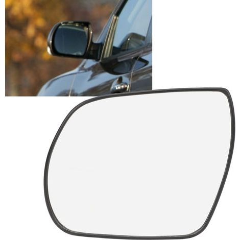 Glace de rétroviseur chauffante pour Hyundai Santa Fe 2009–2012 Côté gauche (1/5)