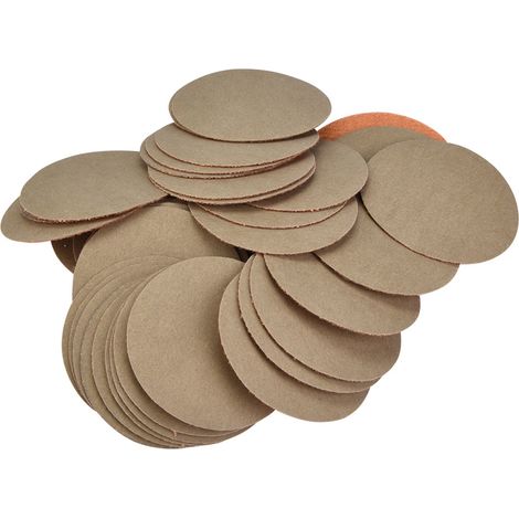 Ortviai Disques abrasifs autocollants 50 mm (2 pouces) – Lot de 50 pièces, grain 10000, usage humide/sec (1/5)