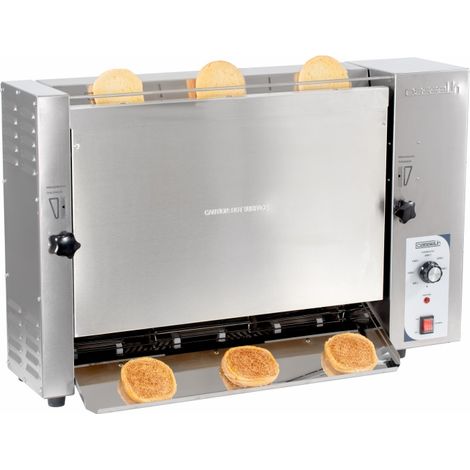 Toasteur Vertical Casselin 900 – 1 800 Toasts/h Inox Pro à 3300 W, 220 V - MONO (1/3)